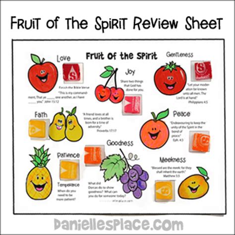 Check out these fruit of the spirit activities designed especially for kids. Fruit of the Spirit Bible Lesson - Self-control - Temperance