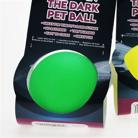 Large Glow In The Dark High Visibility Dog Ball