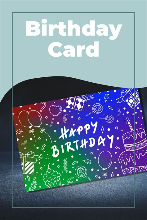 Printable Birthday Card Happy Birthday Card Digital Birthday Card