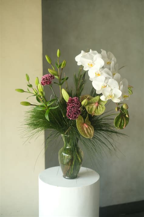 Gala Orchid Vase Baleton Flowerchef