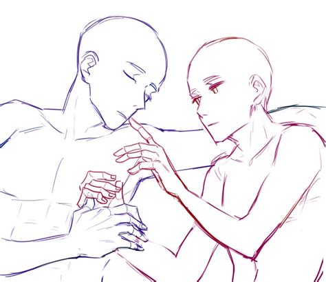 46 best anime male base images in 2017 drawing tips ideas for. Pin by Natalia Ghattas on couples ref | Drawing poses ...