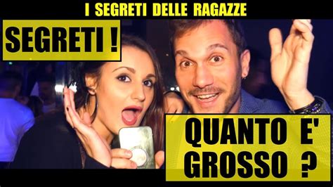 I Segreti Delle Ragazze Quanto Grosso Interviste Alcoliche