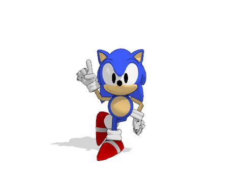 Classic Sonic Pose
