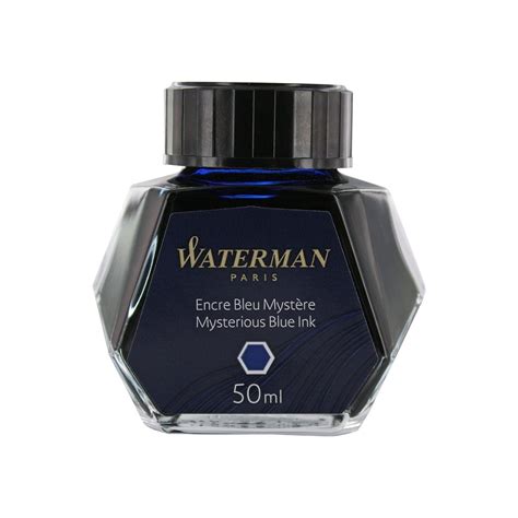 Waterman Ink Bottle For Fountain Pens 50ml Choice Of Color Mysterious