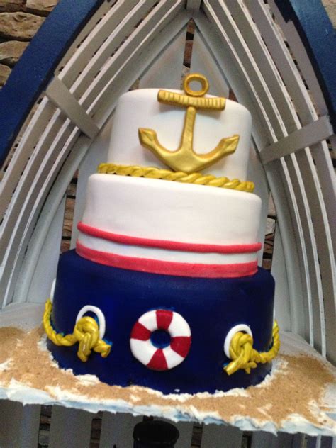 Nautical Cake Cake Donuts Cupcakes Nautical Cake Creative Cakes