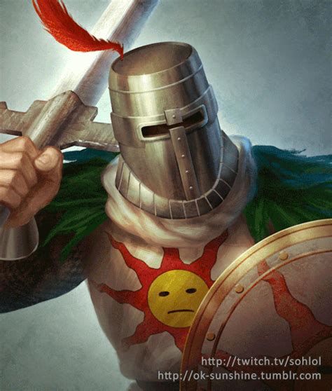 Dark Souls Solaire Of Astora This Was An Extra Ok Sunshine Art