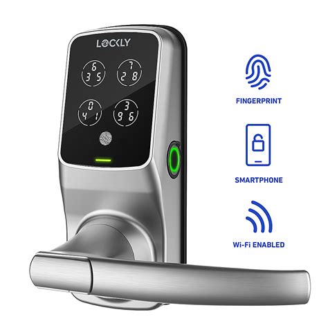 Lockly Secure Pro Smart Lock Wi Fi Retrofit Door Handle With