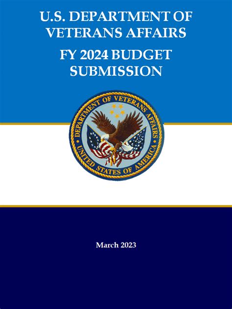 Budget Us Department Of Veterans Affairs