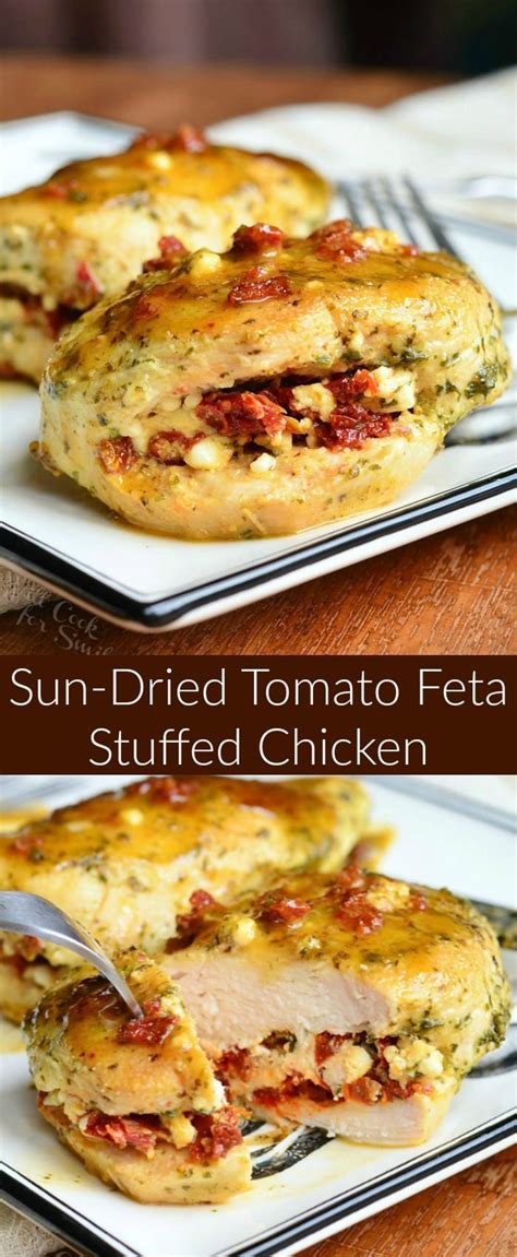 Sun Dried Tomato Feta Stuffed Chicken Will Cook For Smiles