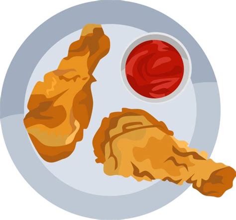 Download fried chicken images and photos. Fried Chicken Dinner Illustrations, Royalty-Free Vector ...