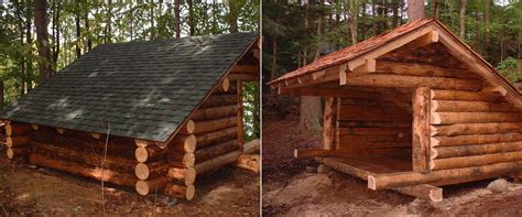 Rustic Cabins In The Woods Custom Built Adirondack Lean Tos