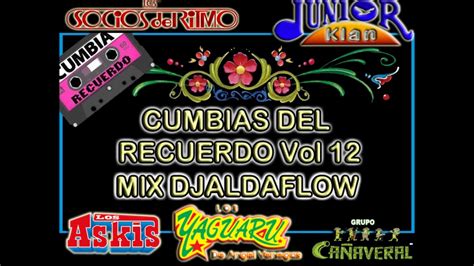 Cumbias Del Recuerdo Vol 12 Mix Djaldaflow Youtube
