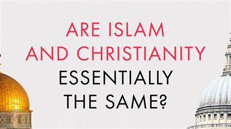 Do Muslims And Christians Worship The Same God Andy Bannister