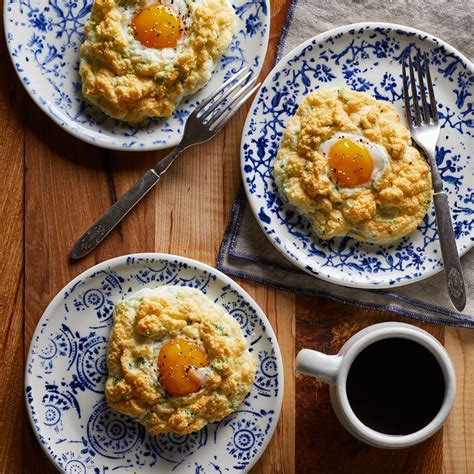 Egg recipes you will lovetired of boring sandwiches for breakfast? Parmesan Cloud Eggs Recipe - EatingWell