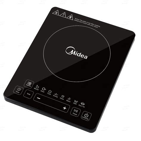 Midea Kompor Induksi IC-1610 Hitam (Free Panci) Induction Cooker Kompor