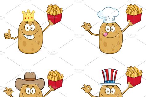 Potato Character Collection 2 Creative Daddy