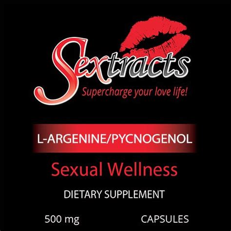 L Arginine Sexual Wellness Capsules 60 Sextracts Sexual Wellness Products Natural Libido