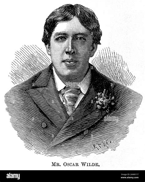 1892 Great Britain The Celebrated Irish Writer And Dramatist Oscar