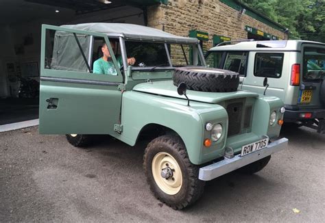 Stephen From Essex Collects His 1978 Land Rover Series 3 Land Rover
