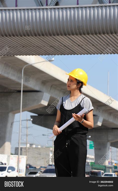 Female Civil Engineer Image And Photo Free Trial Bigstock