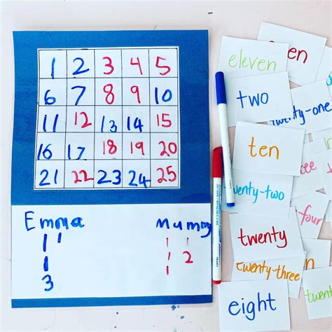 Number Recognition Games Printable