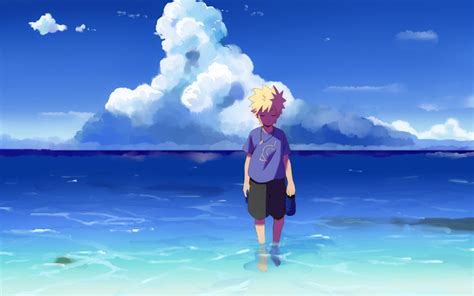 Anime Poster Anime Uzumaki Naruto Digital Art Landscape Hd