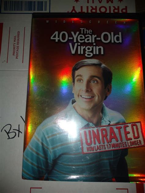 The 40 Year Old Virgin Dvd 2005 Widescreen Unrated Free Shipping 25192870620 Ebay