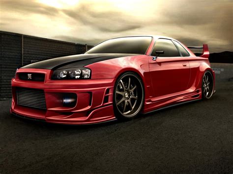 2014 Red Skyline Gtr Hd Wallpaper 9to5 Car Wallpapers