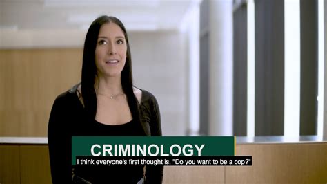 What Can You Do With A Criminology Degree Youtube