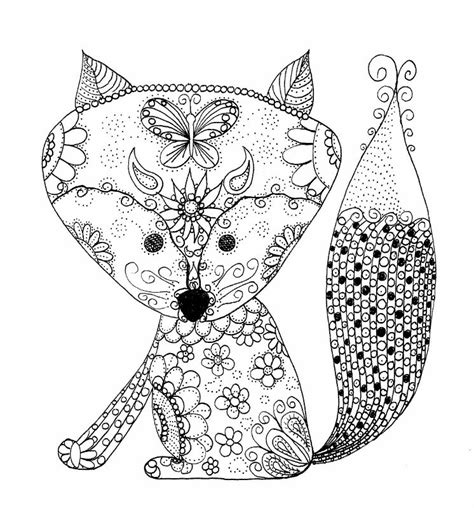 Download and print these cute baby fox coloring pages for free. Color a baby fox for relaxation and a creative experience ...
