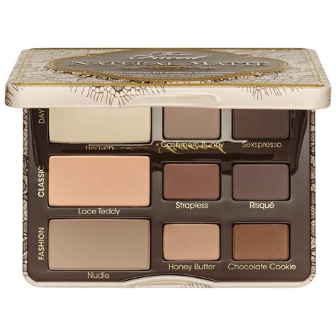 Too Faced Natural Matte Neutral Eyeshadow Palette Glambot Com Too