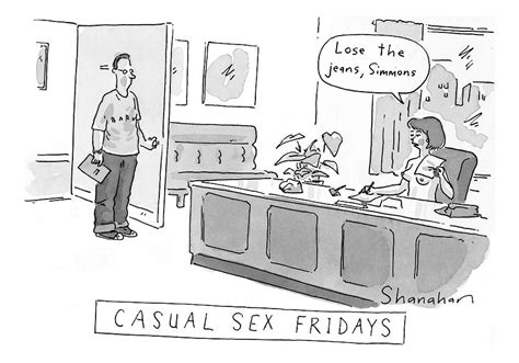 Casual Sex Fridays Drawing By Danny Shanahan