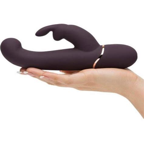 fifty shades freed come to bed rechargeable slimline rabbit vibrator sex toys and adult