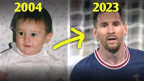 Lionel Leo Messi Transformation From 1 To 36 Years Old Youtube