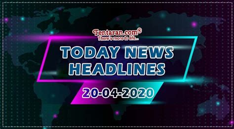 Today News Headlines 20th April 2020 Today Sports News Headlines