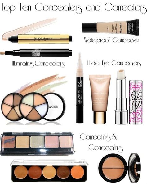 Beauty Blogger Top Ten Tuesday Top 10 Concealers And Correctors
