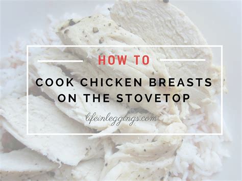 How To Cook Chicken Breasts On The Stovetop