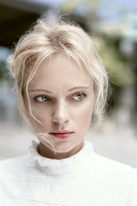 Hd Wallpaper Women Photography Model Portrait Display Blonde Face