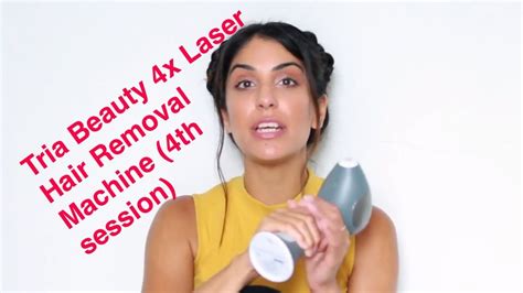 Tria Beauty Hair Removal Laser 4x Review After 4th Session Youtube