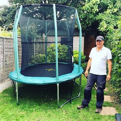 How to assemble a trampoline frame? #jumpking trampoline assembly Burgess Hill. | Flat Pack ...