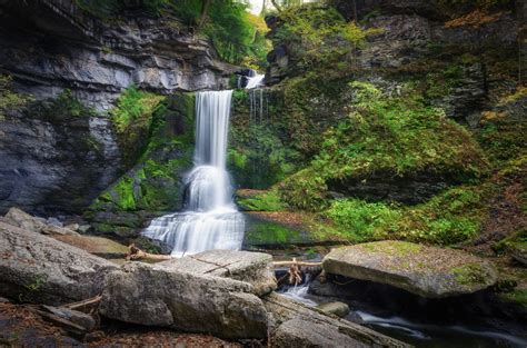 Cowshed Falls Fillmore Glen State Park Waterfall Ny Flickr
