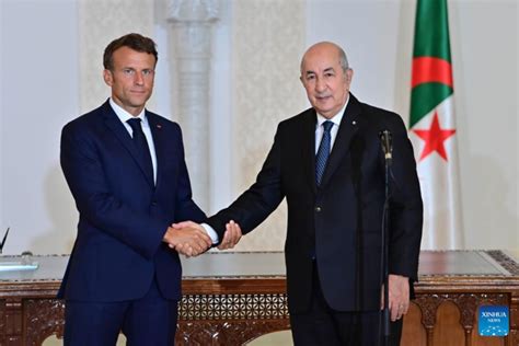 Algeria France Agree On Renewed Partnership After Months Of