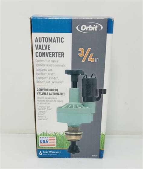 Orbit 34 Inch Automatic Converter Valve Sprinkler System 57029 For