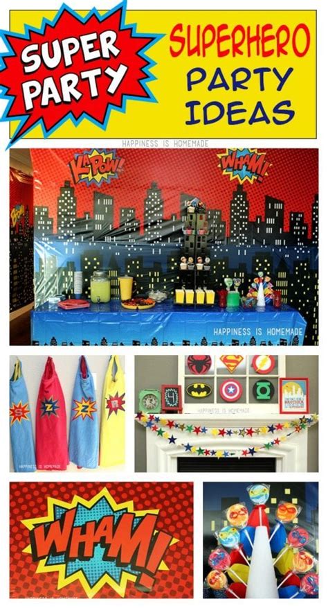 3.) as trees grow older, their limbs and branches spread out in all directions. Superhero Movie Night Birthday Party Ideas - Happiness is ...