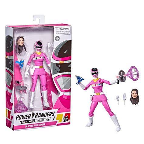 Power Rangers Lightning Collection In Space Pink Ranger 6 Inch Premium