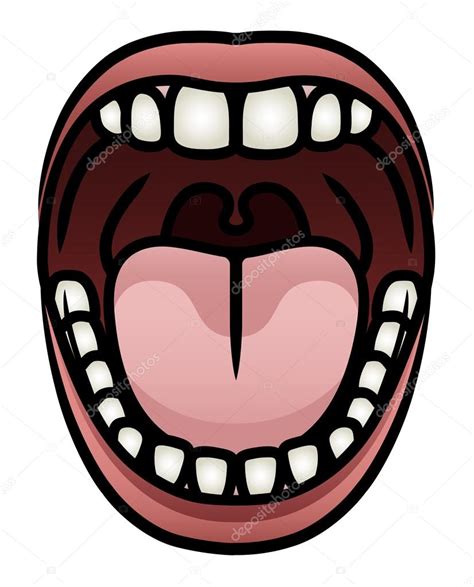 Mouth Open Stock Vector Image By ©avelkrieg 48267827