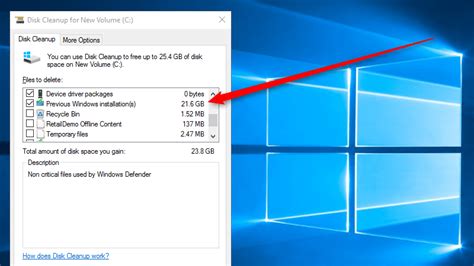 Run Disk Cleanup On Windows 10 Machines Canyonero Consulting