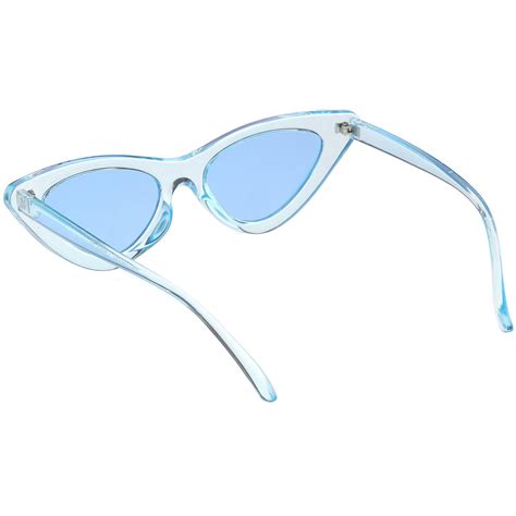 womens exaggerated translucent cat eye sunglasses color tinted lens 48 sunglass la lv handbags