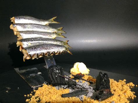 We did not find results for: Fish Espeto de Sardinas con migas de difrentes ahumados ...