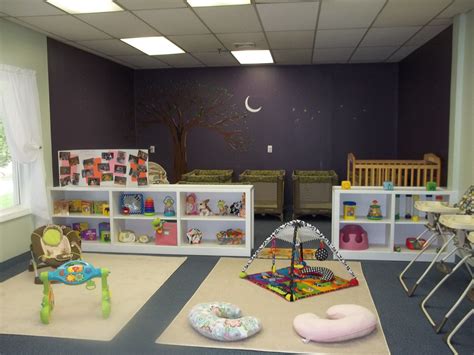 The Separation In This Room Between A Nappingresting Area And The Play Areas Is Great Daycare